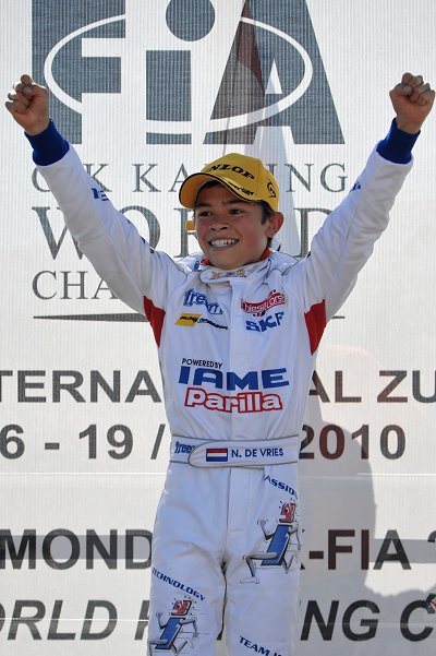 Nyck de Vries zeer knap wereldkampioen
